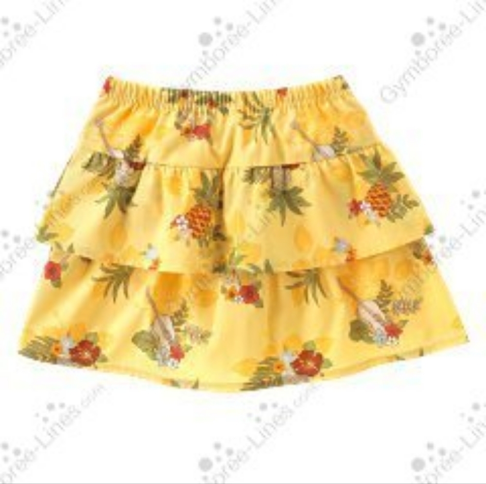 🌺 Gymboree Girls SZ 9 Hawaiian Skirt